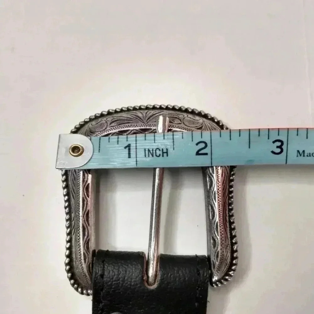 Sahara safari genuine leather mens belt - Picture 11 of 11